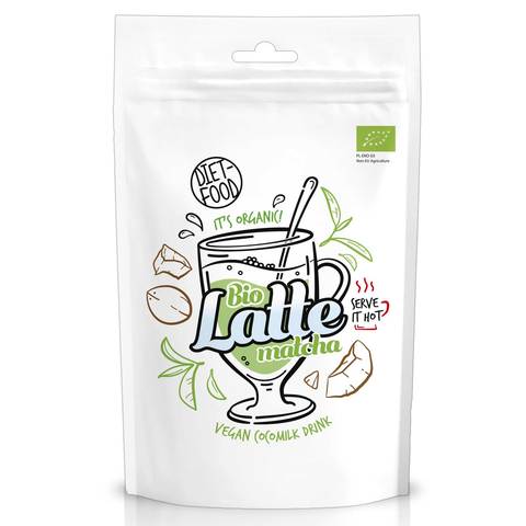 Diet Food Organic Latte Matcha 200g