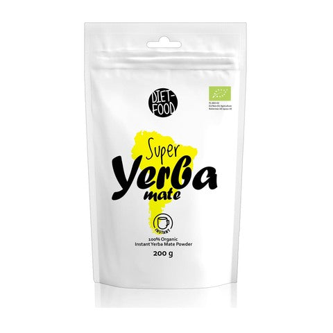 Diet Food Organic Super Yerba Mate Powder 200g