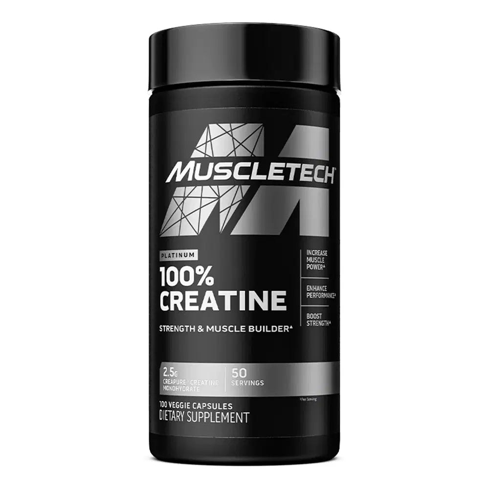 MuscleTech Platinum 100% Creatine Capsules