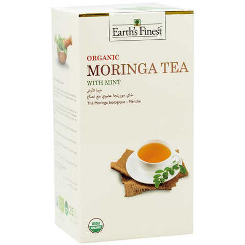 Earth\'s Finest Organic Moringa Mint Tea 37.5g