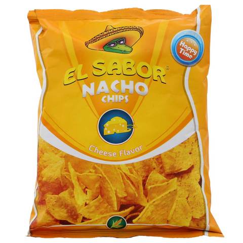 EL Sabor Cheese Flavor Nacho Chips 100g