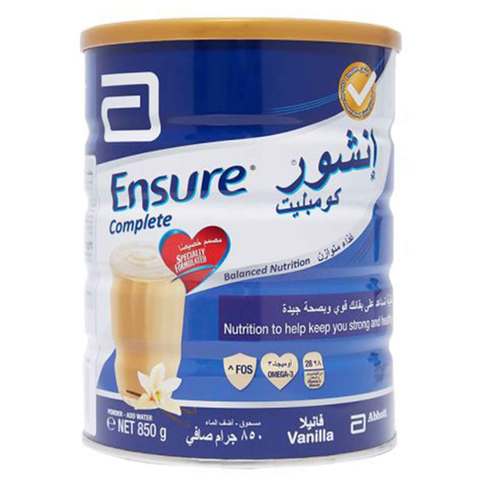 Ensure Vanilla Flavor Milk Powder 850g