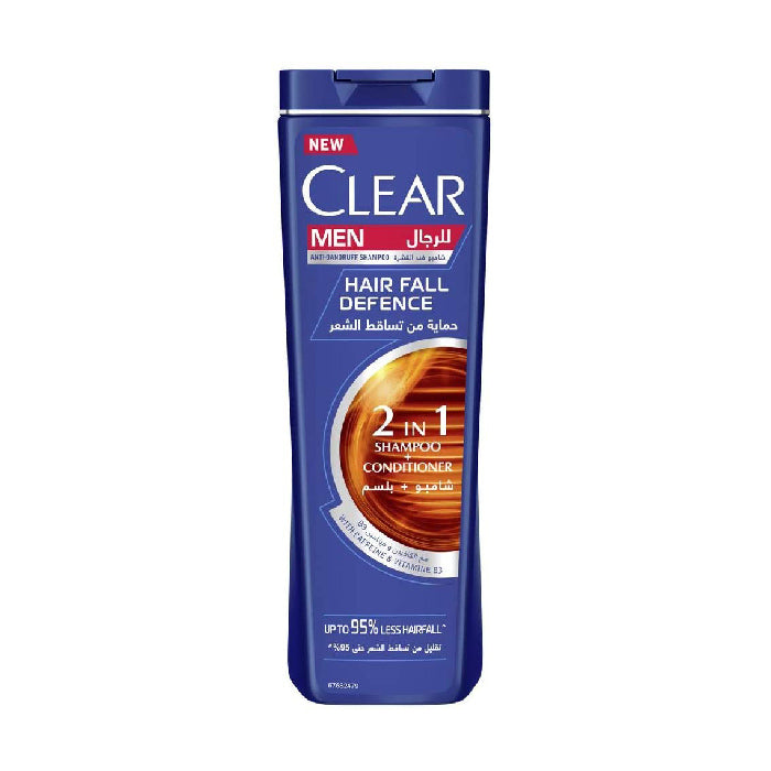 Clear Hair Fall Defense 2 In 1 Shampoo + Conditioner For Men 400 ml