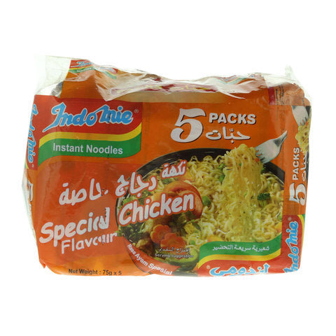 Indomie Special Chicken Instant Noodles 75g x Pack of 5