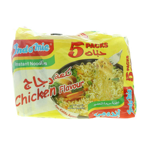 Indomie Instant Noodles Chicken flavor 70g x Pack of 5
