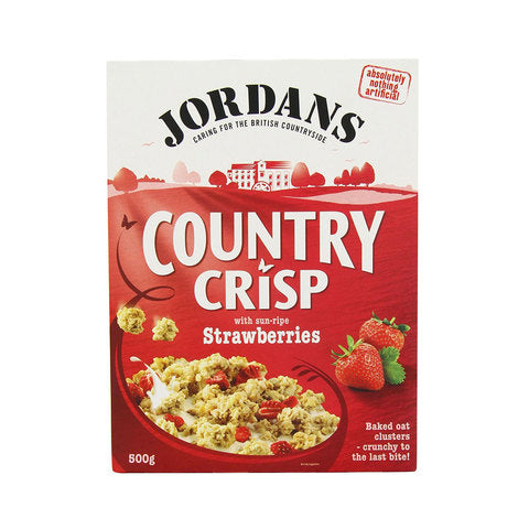 Jordans Strawberries Country Crisp Chunky 500g