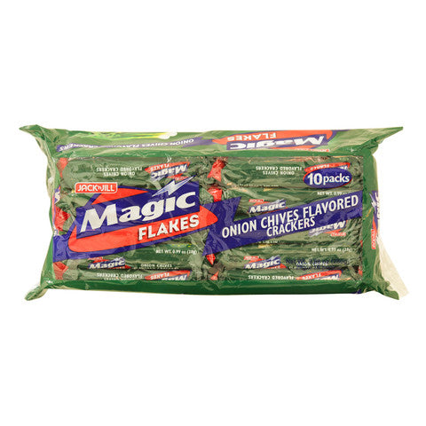 Jack N Jill Magic Flavors Cracker Onion Chive 28gx10