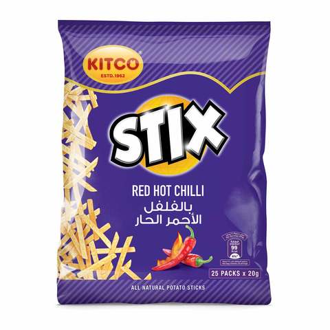 Kitco Stix Red Hot Chilli 20gx25