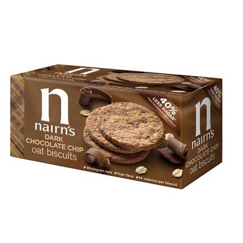 Nairn\'s Dark Chocolate Chip Oat Biscuits 200g