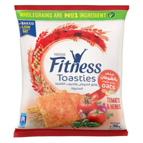 Nestle Fitness Toasties Tomato & Herbs 36g