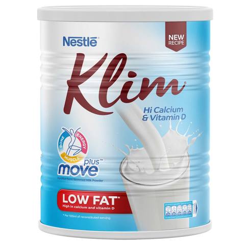 Nestle Klim Low Fat Milk Powder 900g
