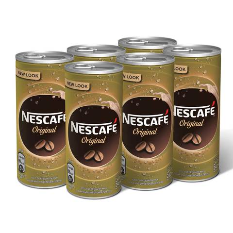 Nescafe Ready to Drink Original Chilled Coffee 240ml x Pack of 6