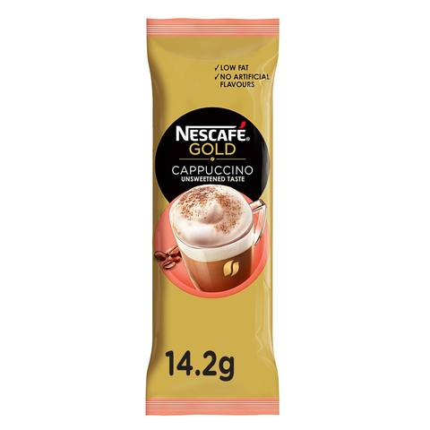 Nescafe Gold Cappuccino Unsweetened Coffee 14.2g
