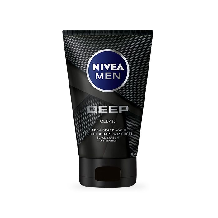 Nivea Men Deep Face & Beard Wash 100ml
