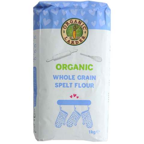 Organic Larder Wholegrain Spelt Flour 1kg