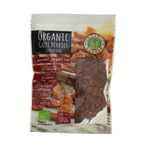 Organic Larder Goji Berries SuperFood 100g