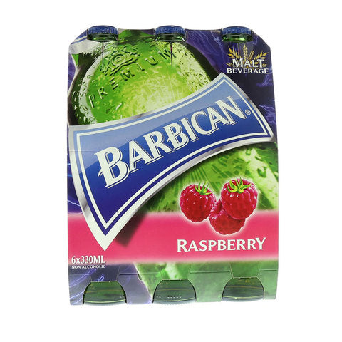 Barbican Raspberry Non Alcoholic Malt Beverage 330ml x Pack of 6