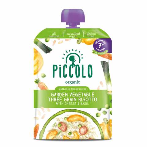 Piccolo Organic 3 Grain Risotto 130G
