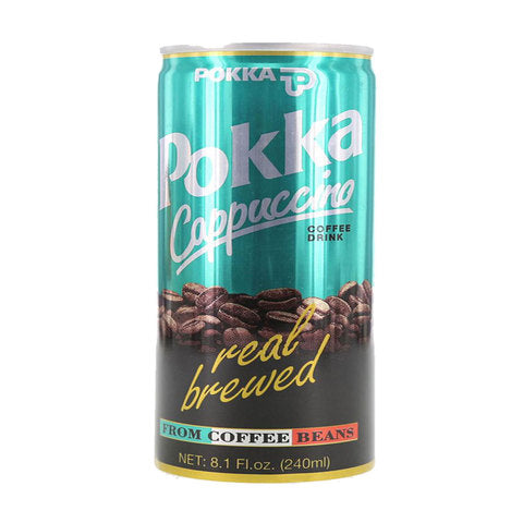 Pokka Cappuccino real brewed Coffee Drink 240ml