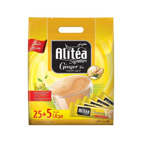 Power Root Alitea Classic 3in1 Ginger Tea 20g x Pack of 30