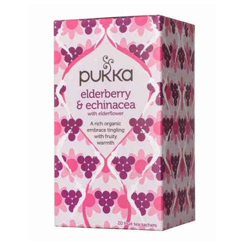 Pukka Tea Elderberry Echinacea with Elderflower 40g