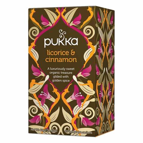 Pukka Tea Licorice And Cinnamon 40g