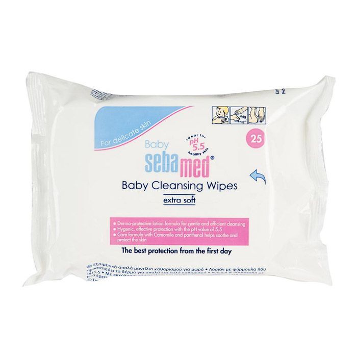 Sebamed Baby Wet Wipes 25's