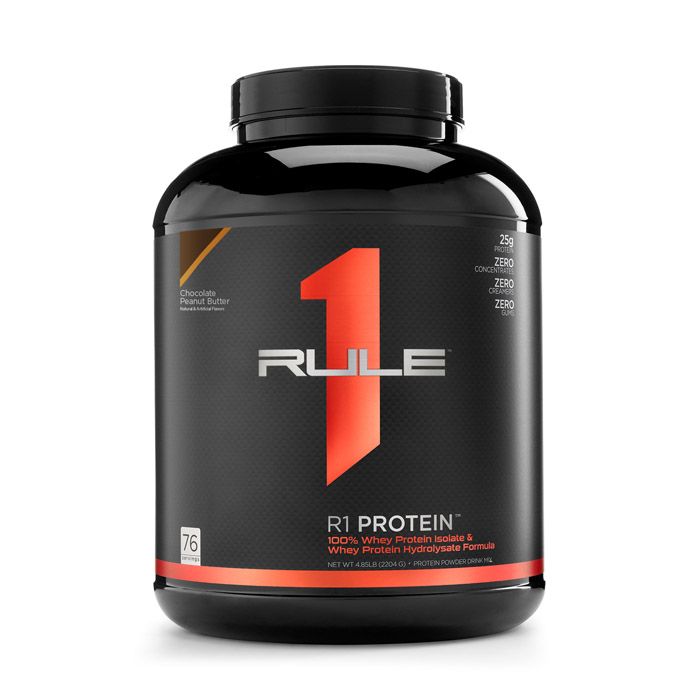 Rule1 Protein 76 Servings Chocolate Peanut Butter 5.16 Lb