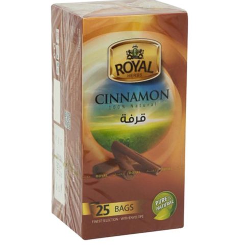Royal Herbs Cinnamon Tea 25 Tea Bags