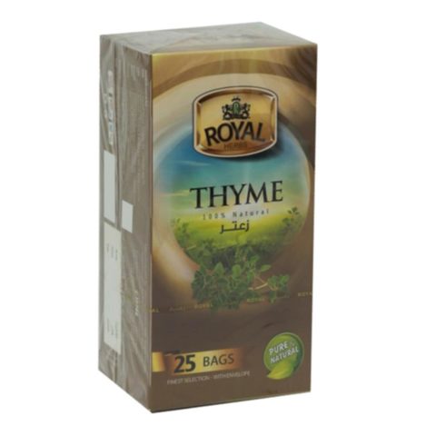 Royal Herbs Thyme Tea 25 Tea Bags