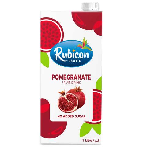 Rubicon Pomegranate Juice Drink No Added Sugar 1L