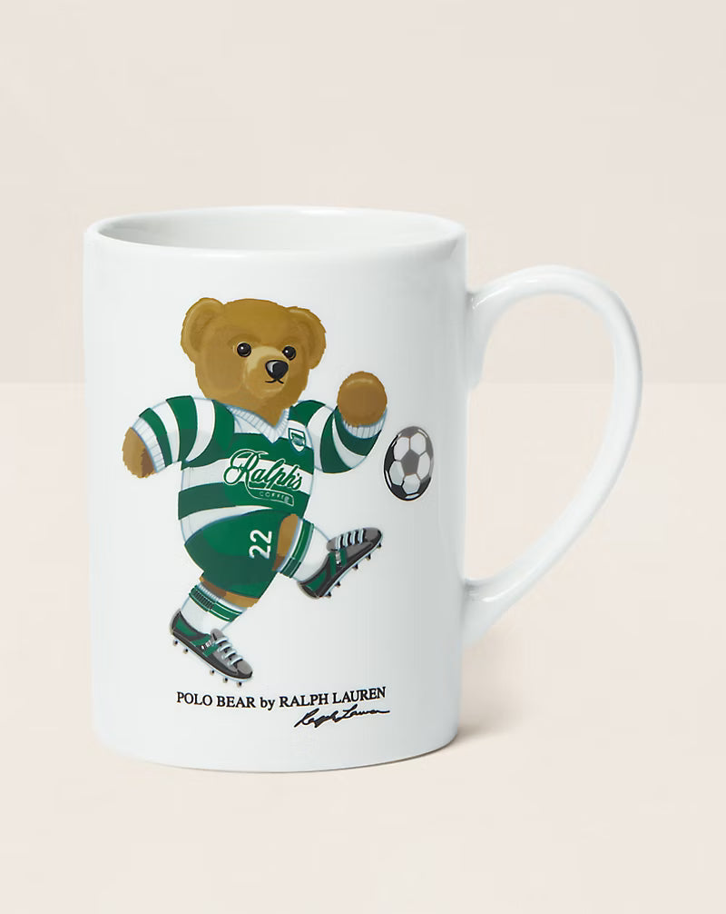 Ralph's Coffee Football Polo Bear Mug