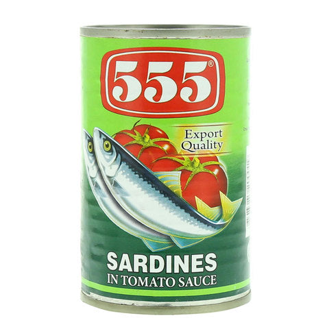555 Sardines in Tomato Sauce 155g