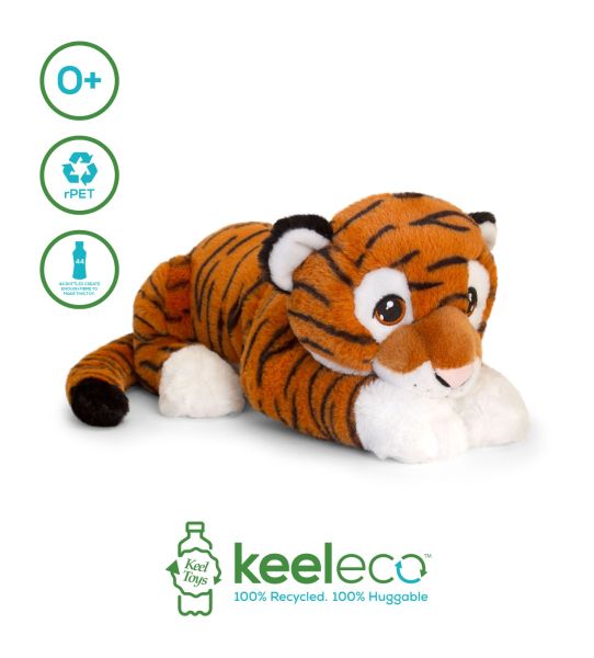 Keel Toys - Keeleco Tiger - 80 cm