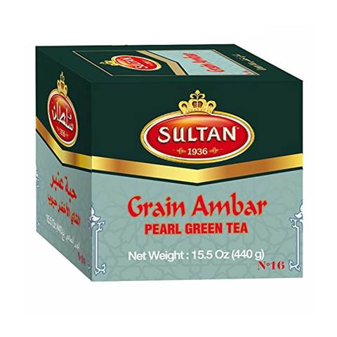 Sultan Grain Amber Pearl Green Tea 440g