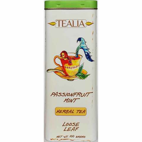 Tealia Passionfruit Mint Herbal Tea Loose Leaf 100g
