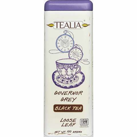 Tealia Governor Grey Black Tea Loose Leaf 100g