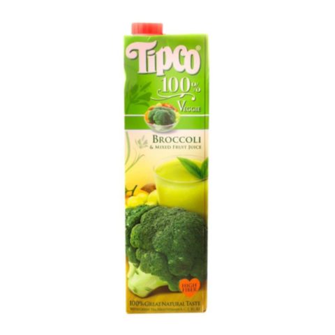 Tipco Veggie Broccoli and Mixed Fruit Juice 1L