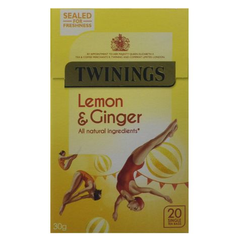 Twinings Infuso Lemon And Ginger Tea Bag 50 Bags