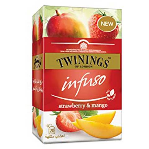 Twinings Infuso Strawberry and Mango 20 Tea Bags
