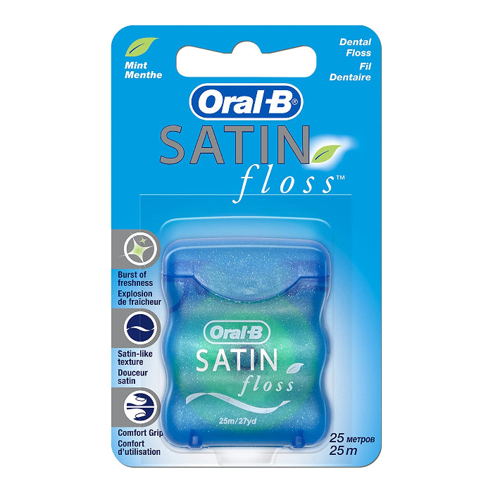 Oral B Satin Floss Mint Tape 25 m