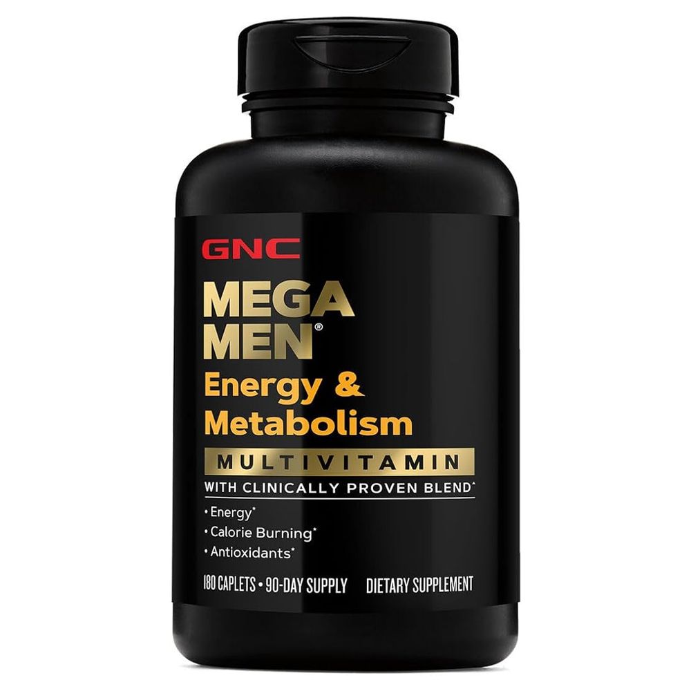 GNC Mega Men® Energy & Metabolism Multivitamin Tr - 180 Caplets