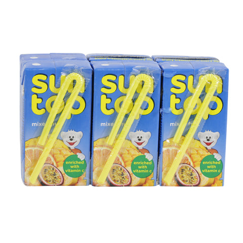 Sun Top Mixed Fruit Juice 125ml x Pack of 6