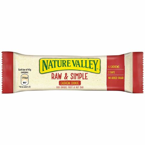 Nature Valley Raw & Simple Cashew Cookie Bar 45g