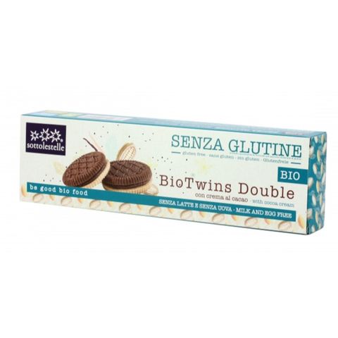 Sottolestelle Biotwins Double With Cocoa Cream 125g