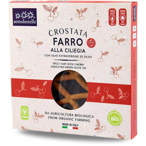 Sottolestelle Cherry Flavored Spelt Tart 350g