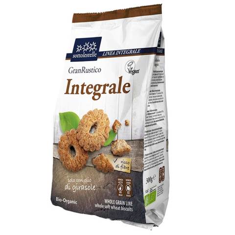 Sottolestelle Whole Granrustico Cookies 300g