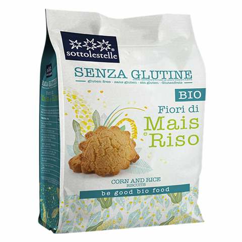 Sottolestelle corn and rice flowers Cookies 200g