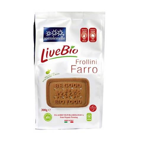Sottolestelle Livebio Spelt Cookies 300g