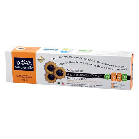 Sottolestelle khorasan kamut Pastry with cocoa 100g